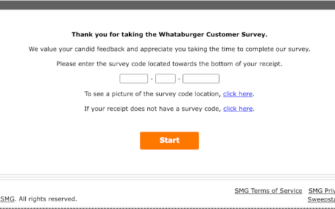 Whataburgervisit.com –  Whataburger Customer Survey  Complete Guide To Get a free burger