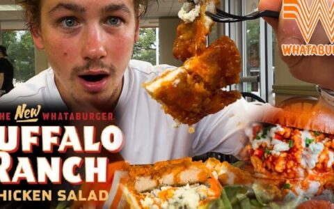 Whataburger's Buffalo Chicken Salad: A Fast Foodie Review